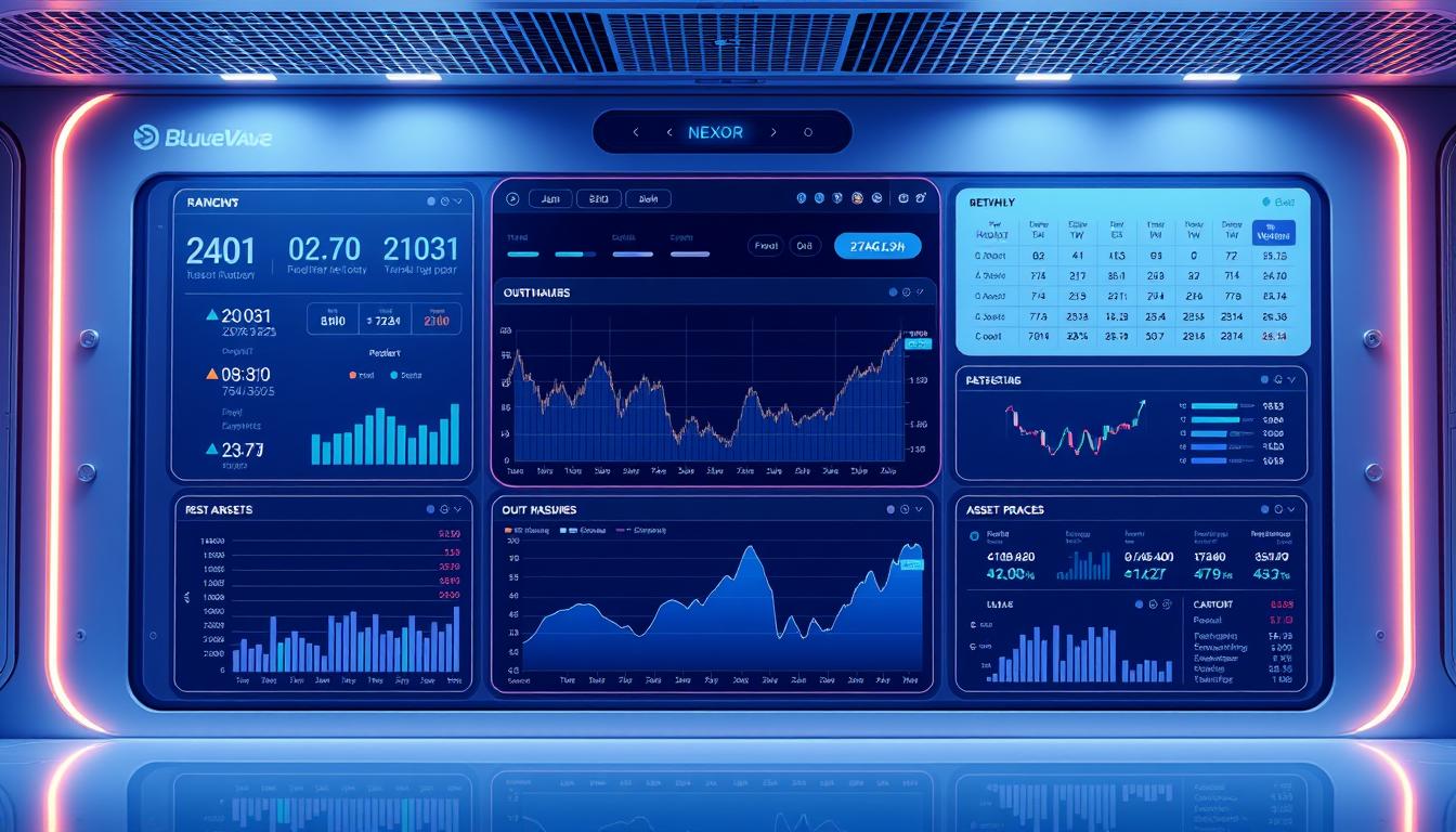 Bluewave Nexor trading platform interface
