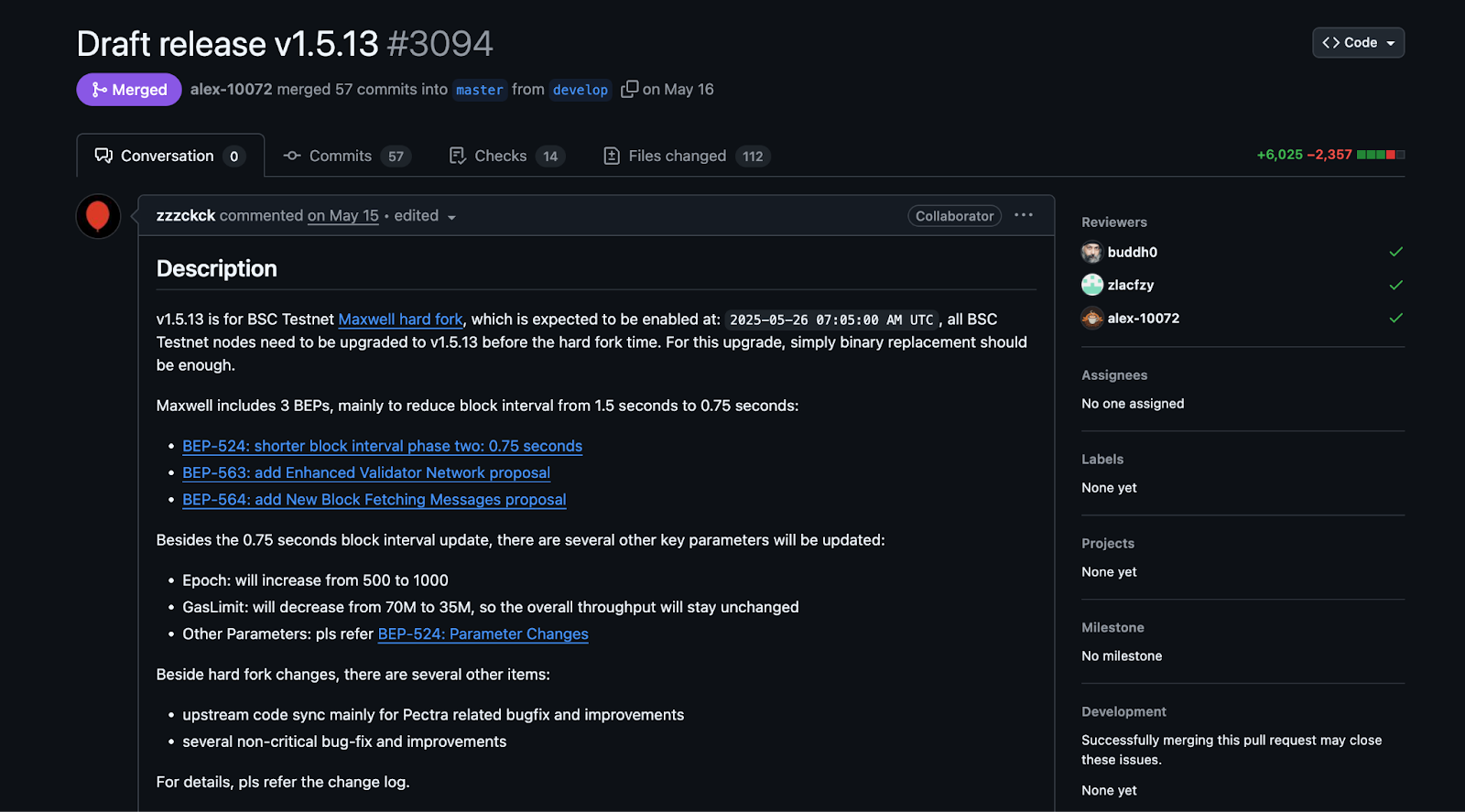 BNB Chain Maxwell Upgrade Goes Live Today, Slashes Block Times to 0.75 Seconds