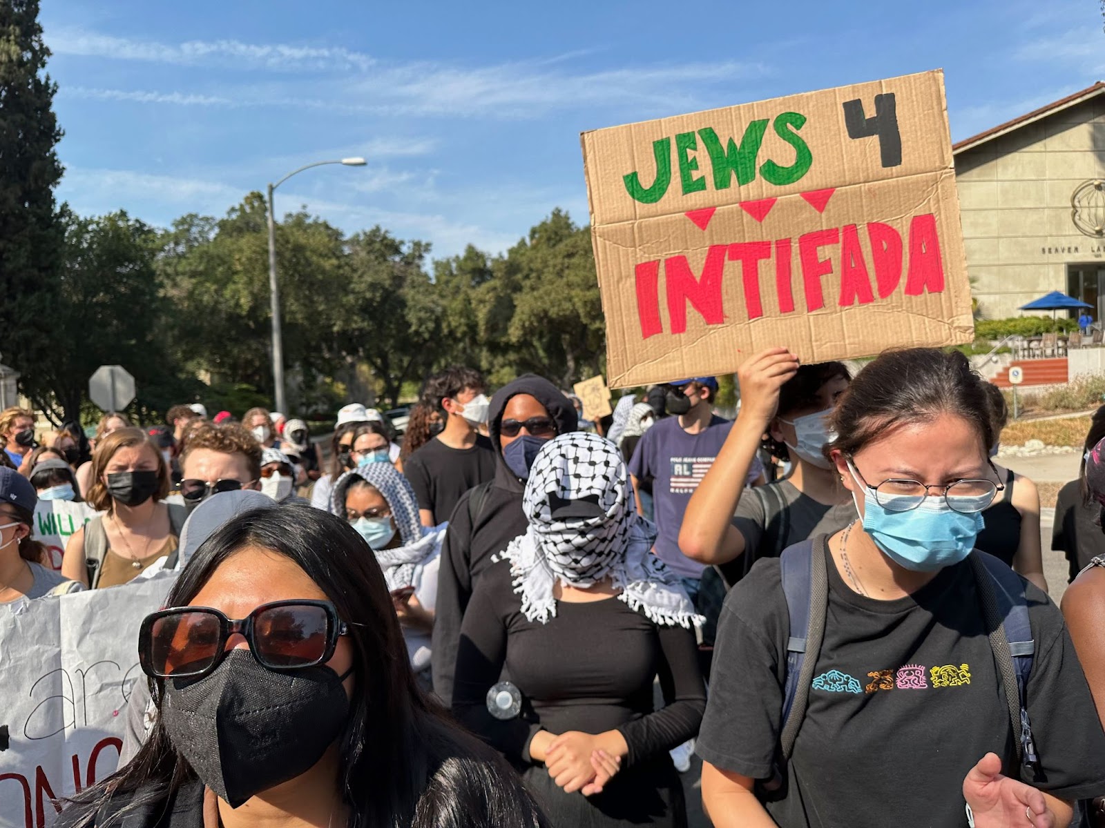 Students protest for divestment from Israel