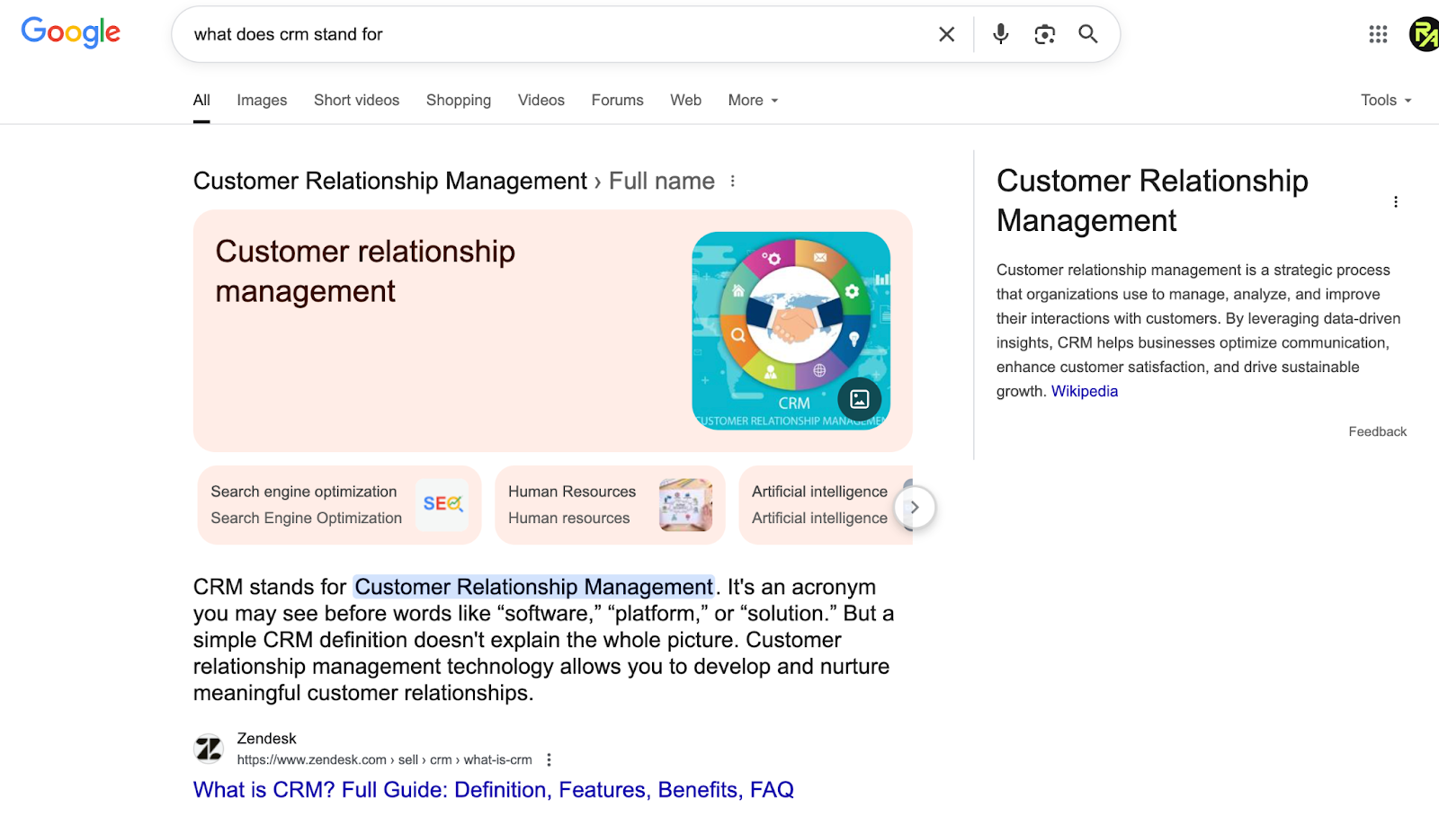 Featured Snippet Example 2