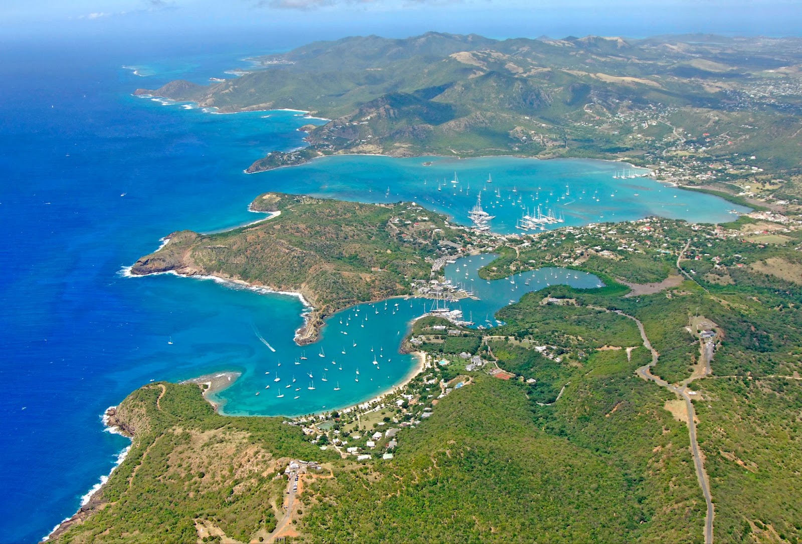 Sailing in Antigua
