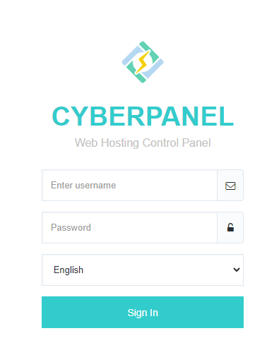 Cyber Panel Login Page | BigCloudy KB 