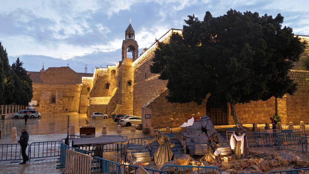 A general view of the Church of the Nativity in Bethlehem