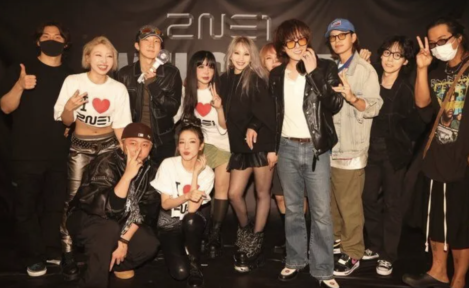 A picture of the  YG Family