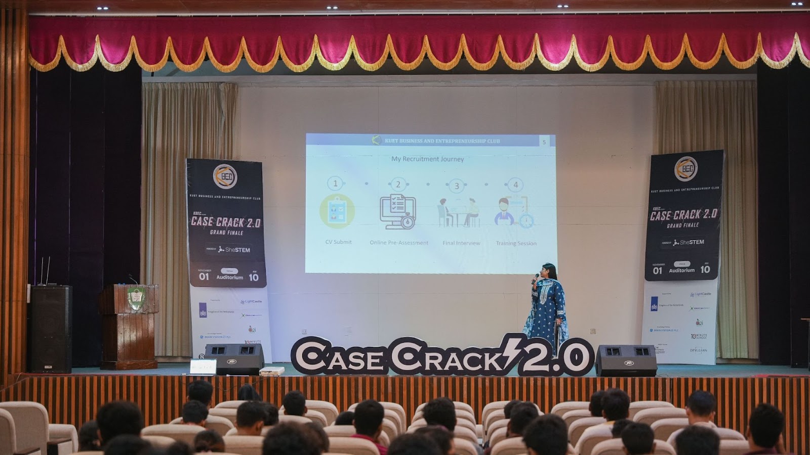 The Case Crack 2.0 competition highlighted the importance of using STEM knowledge to drive social change, cultivate problem-solving skills, and instill a sense of social responsibility among the future innovators of the country.