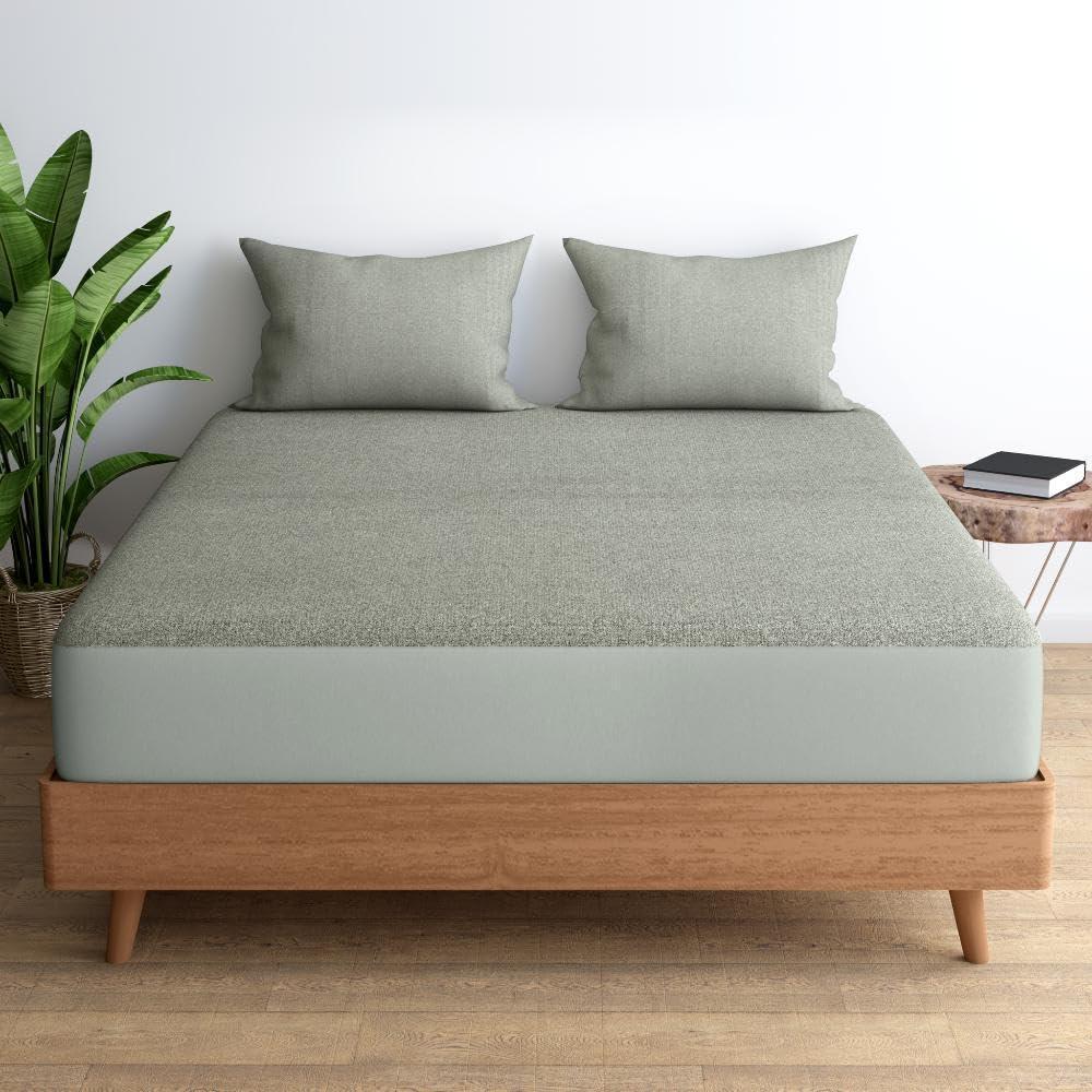 Wakefit Waterproof Bamboo Mattress Protector