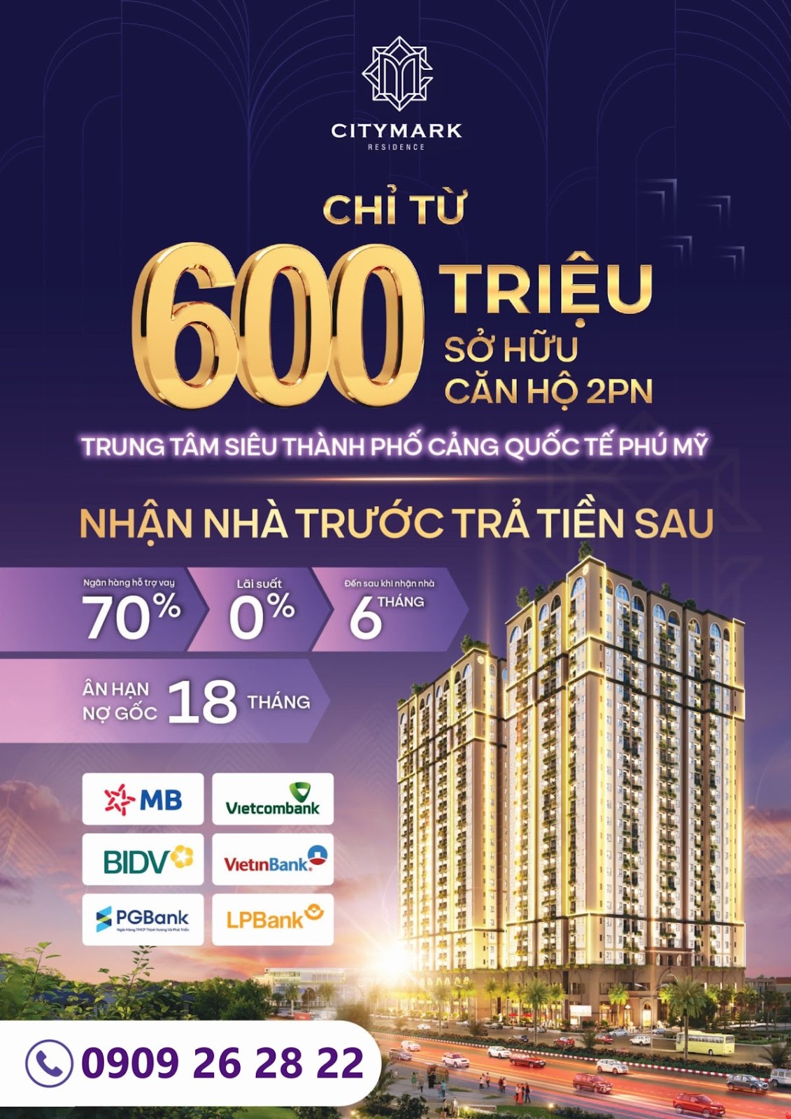 Chính sách thanh toán linh hoạt, cơ hội sở hữu trong tầm tay