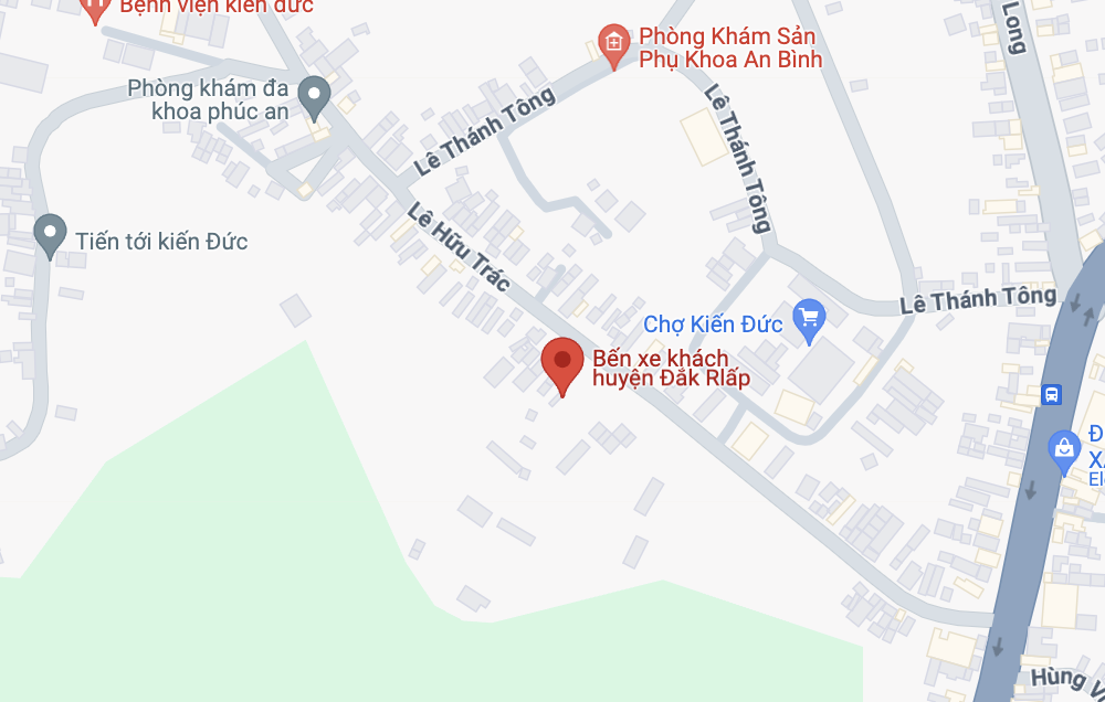 pick up drop off point of quoc dat bus in dak nong