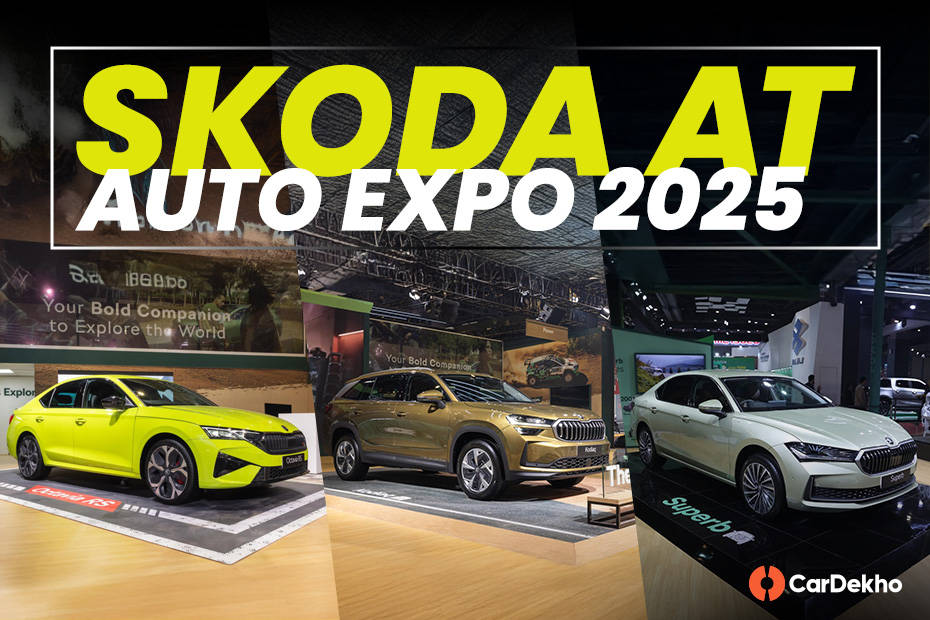 Skoda at auto expo 2025