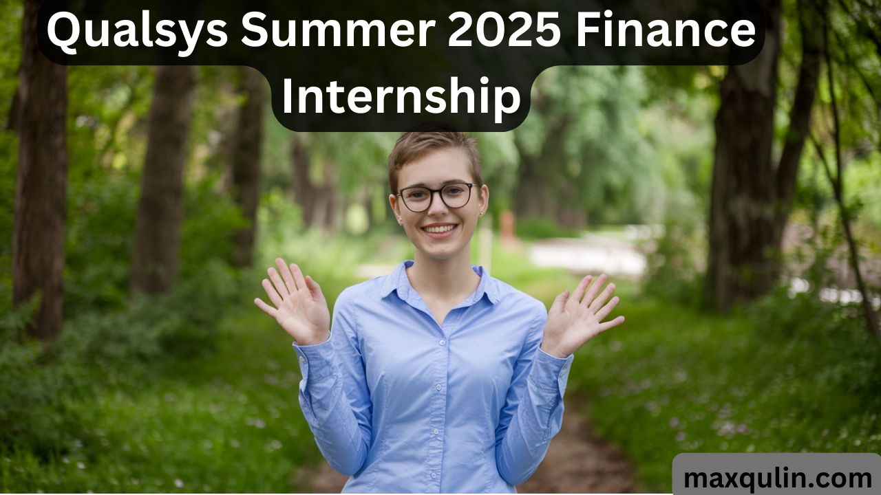 qualsys summer 2025 finance internship