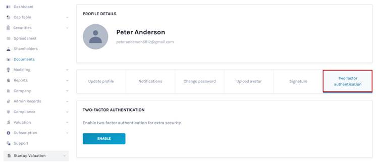 Two Factor Authentication
