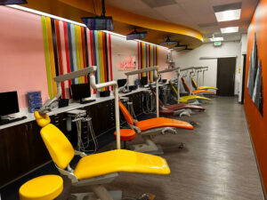 Aurora Office Exam Chairs In A Row