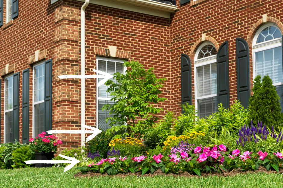 Plant in layers with small plants in the front of your flower bed