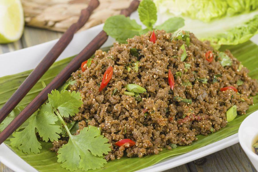 Larb Laos. 