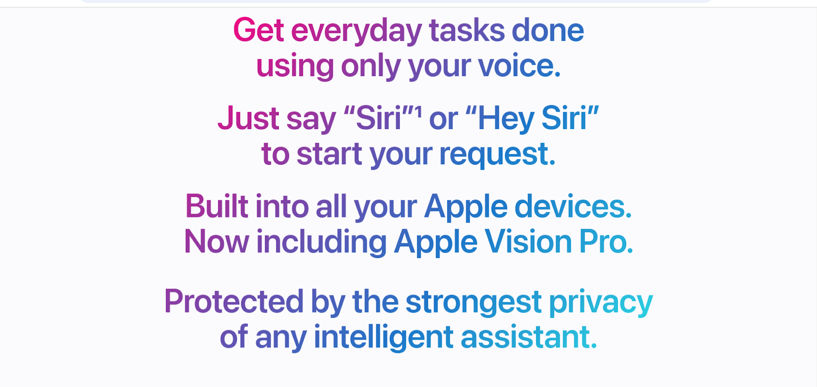 Siri, a great AI assistant for iPhone