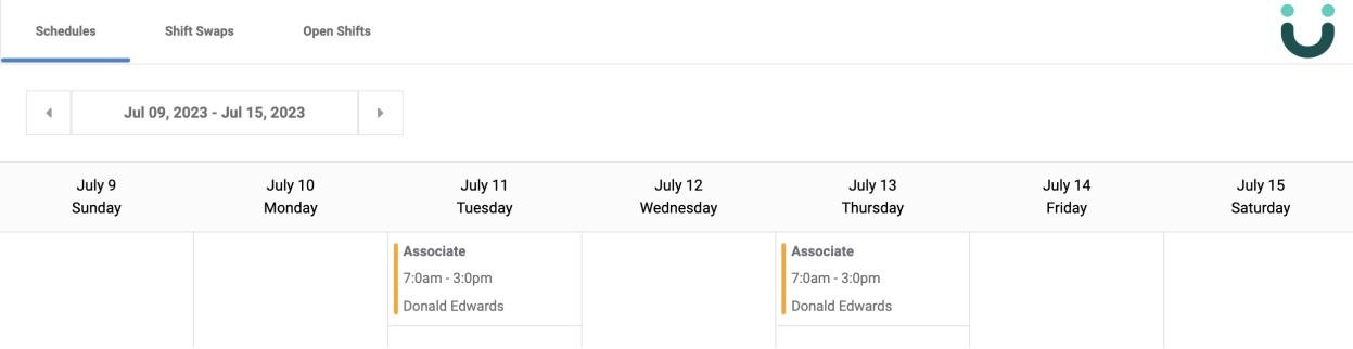 A screenshot of a calendar  Description automatically generated