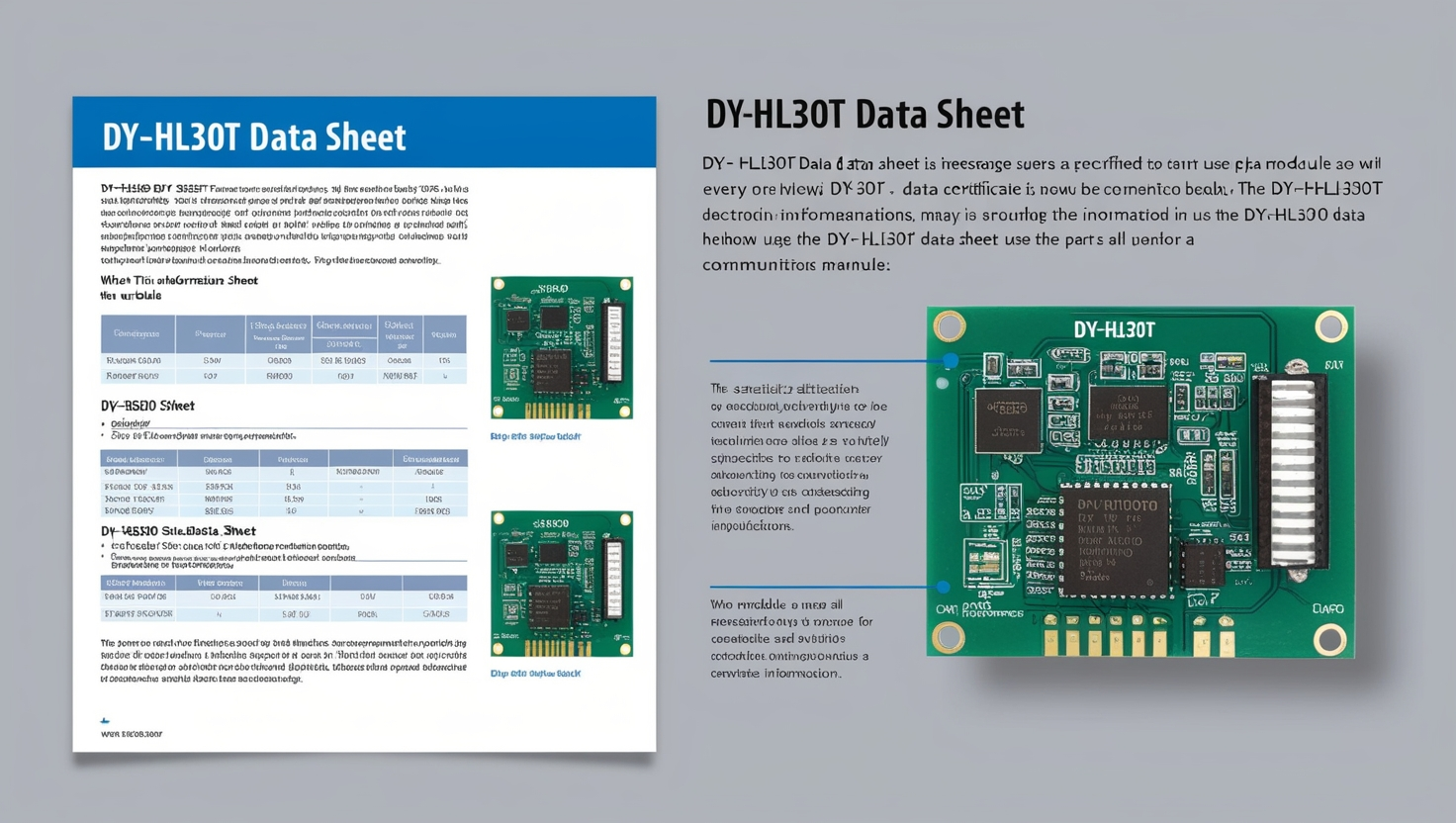 DY-HL30T data sheet