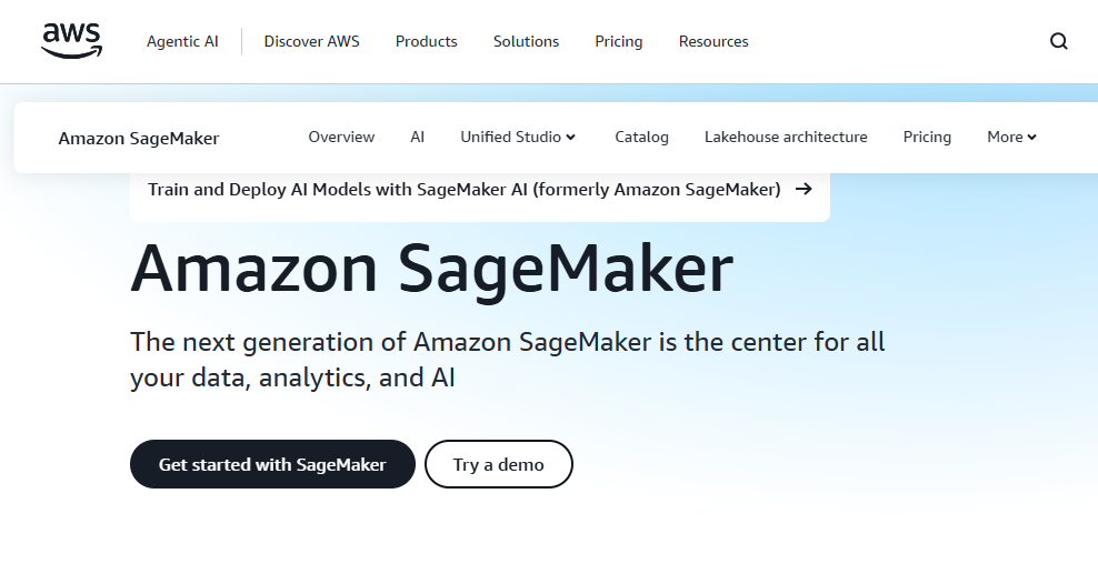 Amazon Sagemaker Cloud Platform