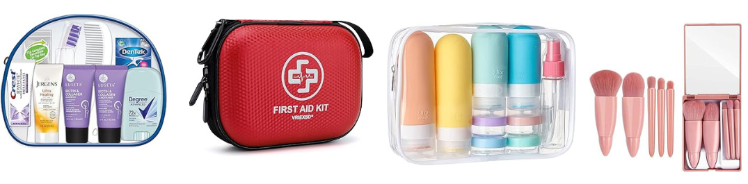 compact travel kits as an inexpensive new year gifts for clients