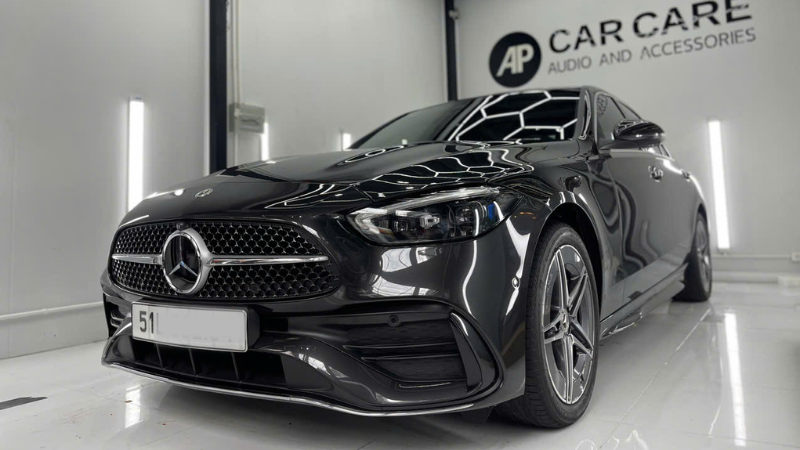 AP Car Care là địa chỉ uy tín để dán PPF cho xe Mercedes C300