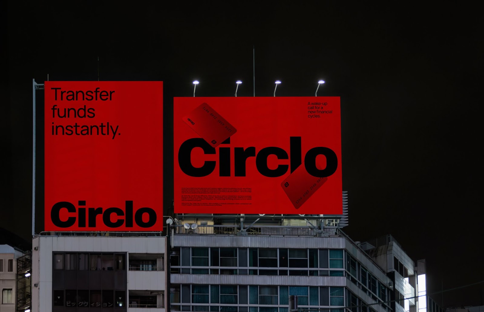 Image from the Stylishly Red Branding and App Design: Circlo Pay article on Abduzeedo