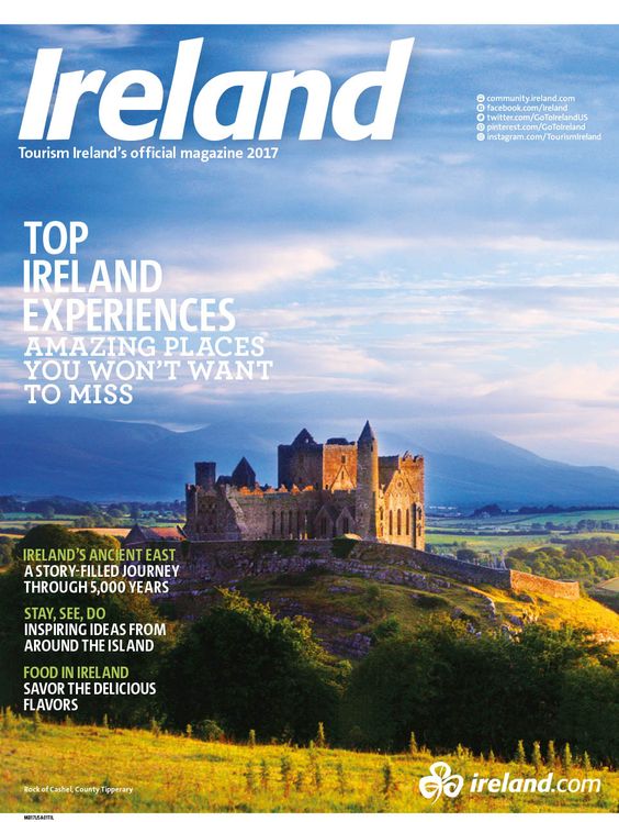 ireland travel brochure