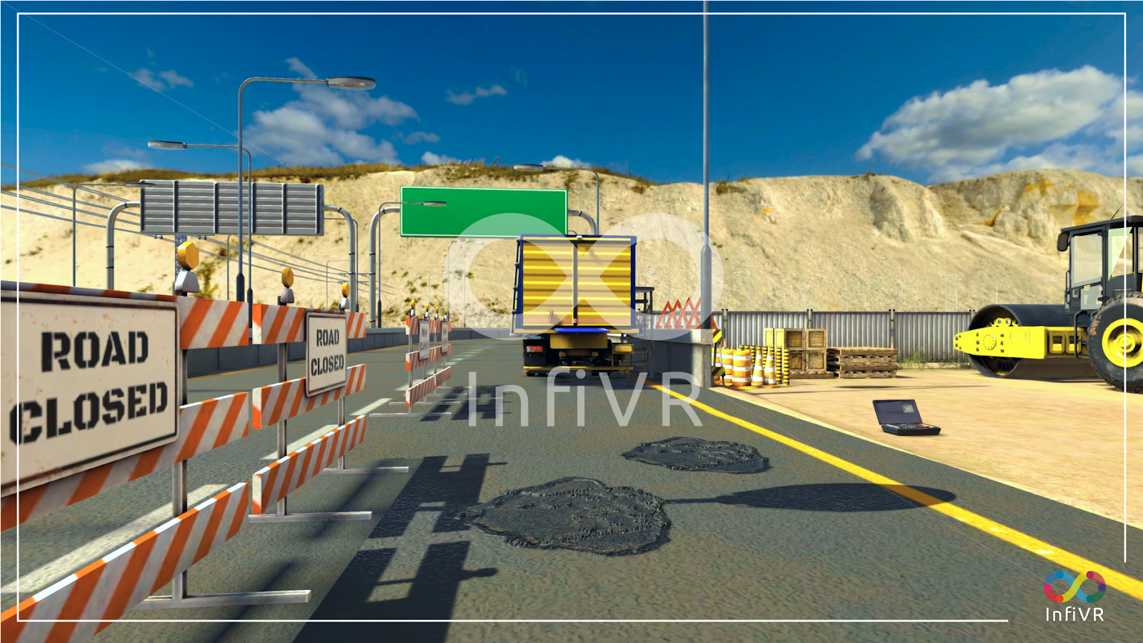 InfiVR has developed AR solutions specifically for training purposes in road construction