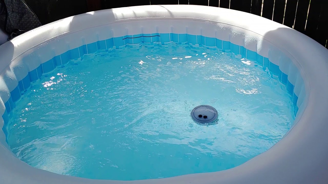 inflatable hot tub heating up too slowly