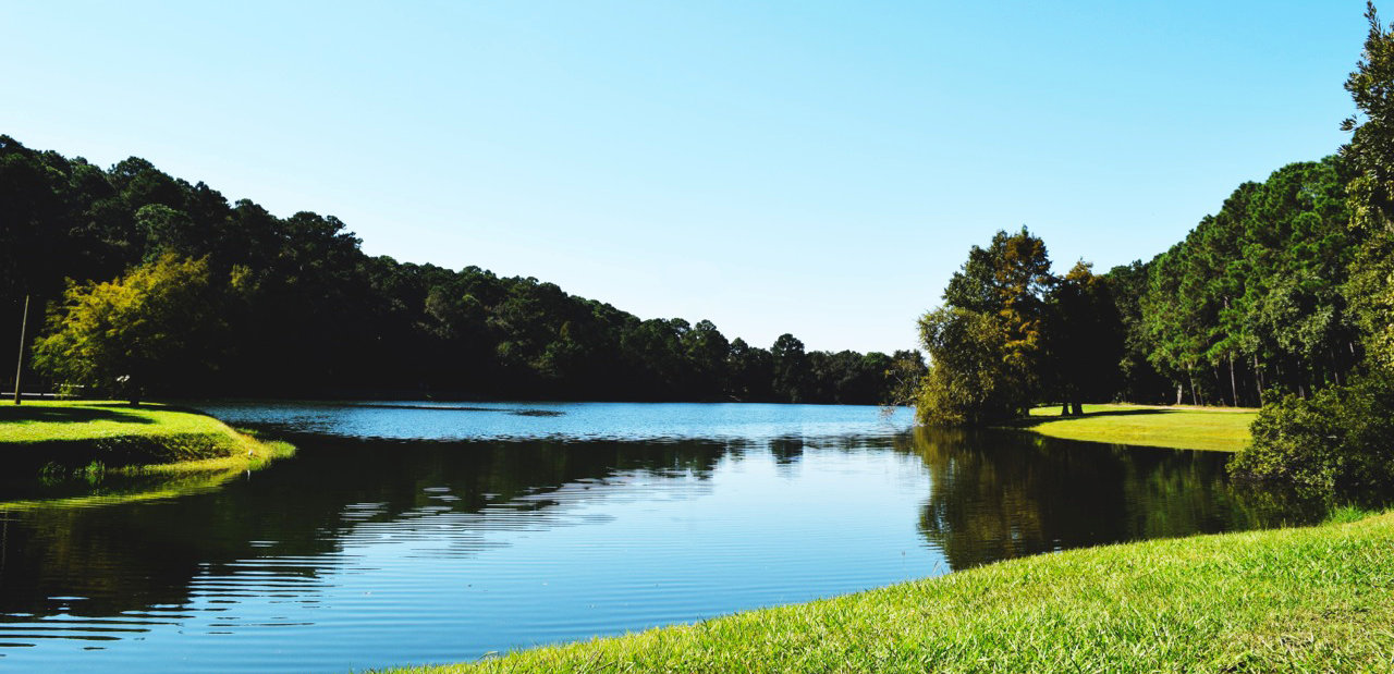 Nature view by the Lake at Lawton Stables HHI