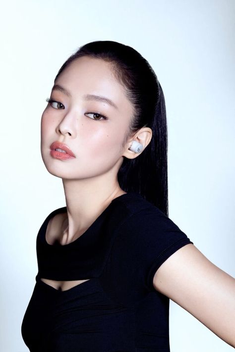 JENNIE on black cloth