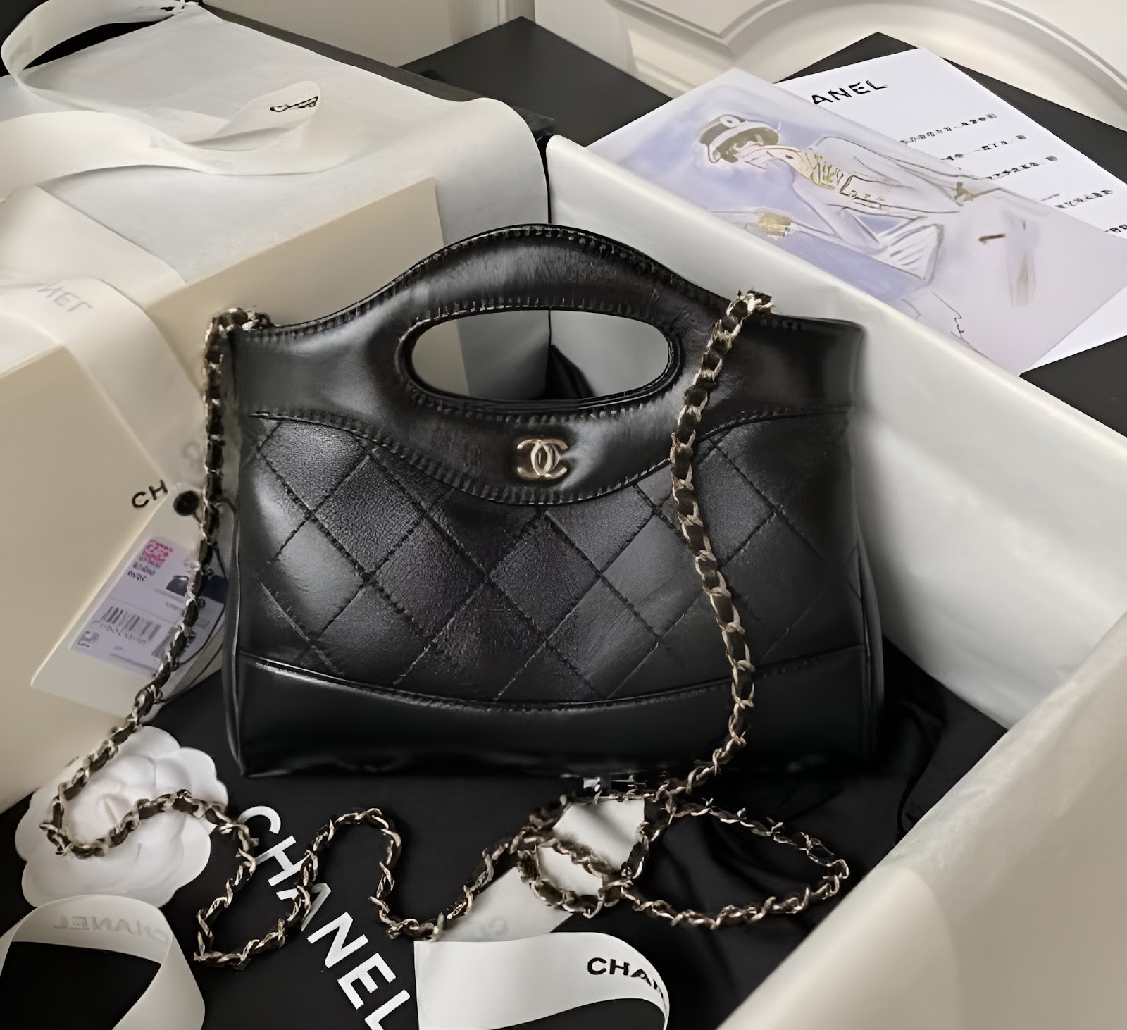 New chanel tote hotsell