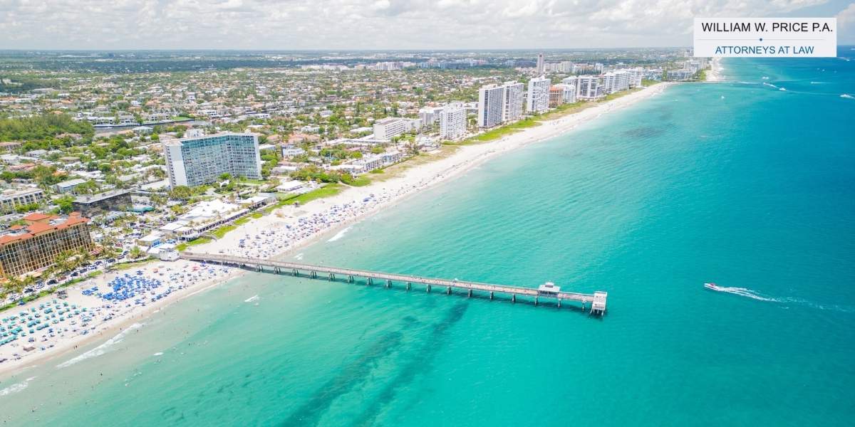 A fishing pier in florida