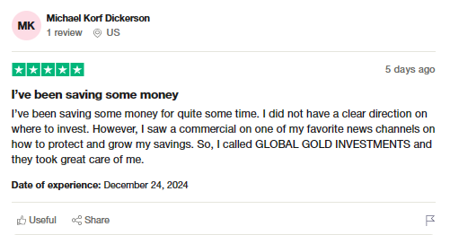 review 1 of Global Gold Investments