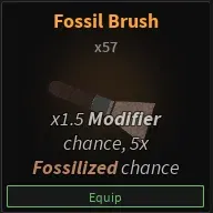 Fossil Brush (Image via Roblox)