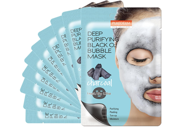Purederm Deep Purifying Black O2 Bubble Mask
