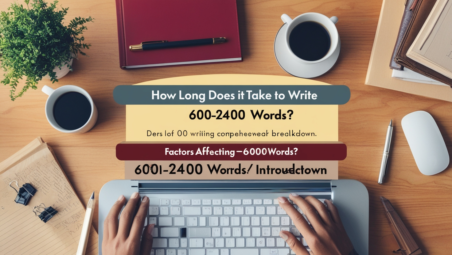 How Long Does It Take to Write 600-2400 Words