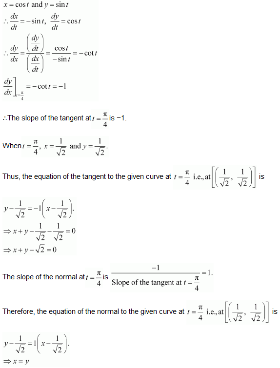 chapter 6-Application Of Derivatives Exercise 6.3