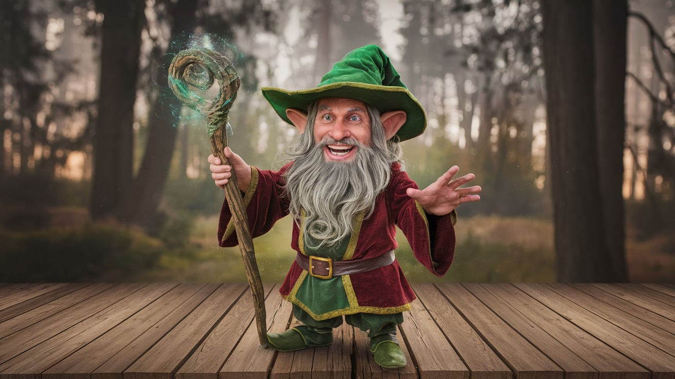  Forest Gnome Wizard Entertainers
