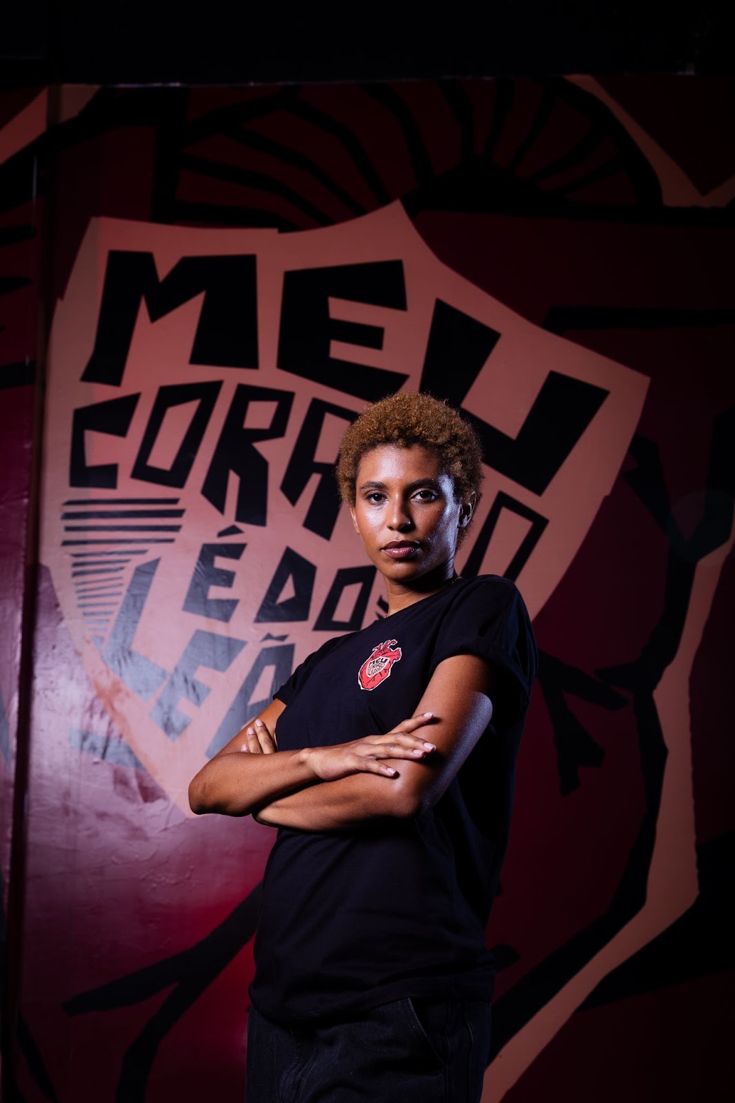 Modelo para a coleção Sport Club do Recife para a coleção da Chico Rei