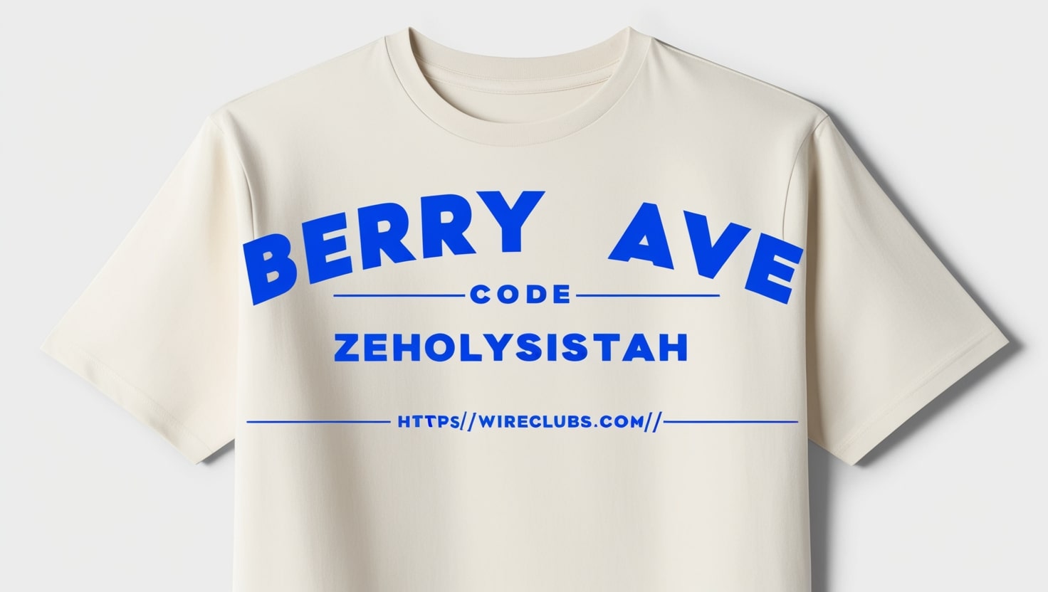 berry ave t shirt code zeholysistah