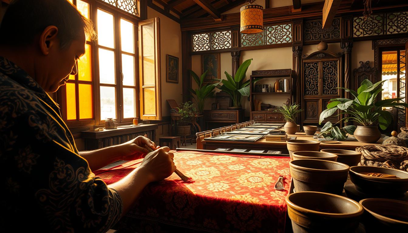 types of wax for batik malaysia