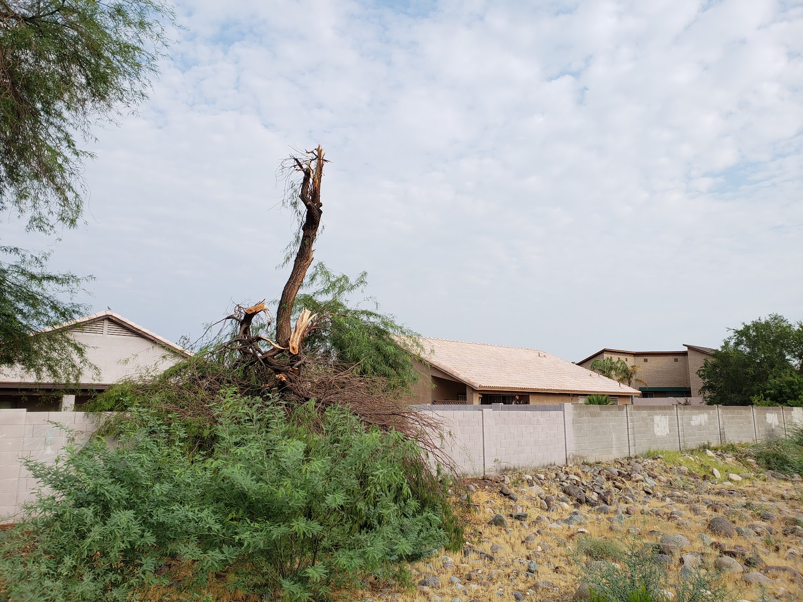 This home will need monsoon roof repair