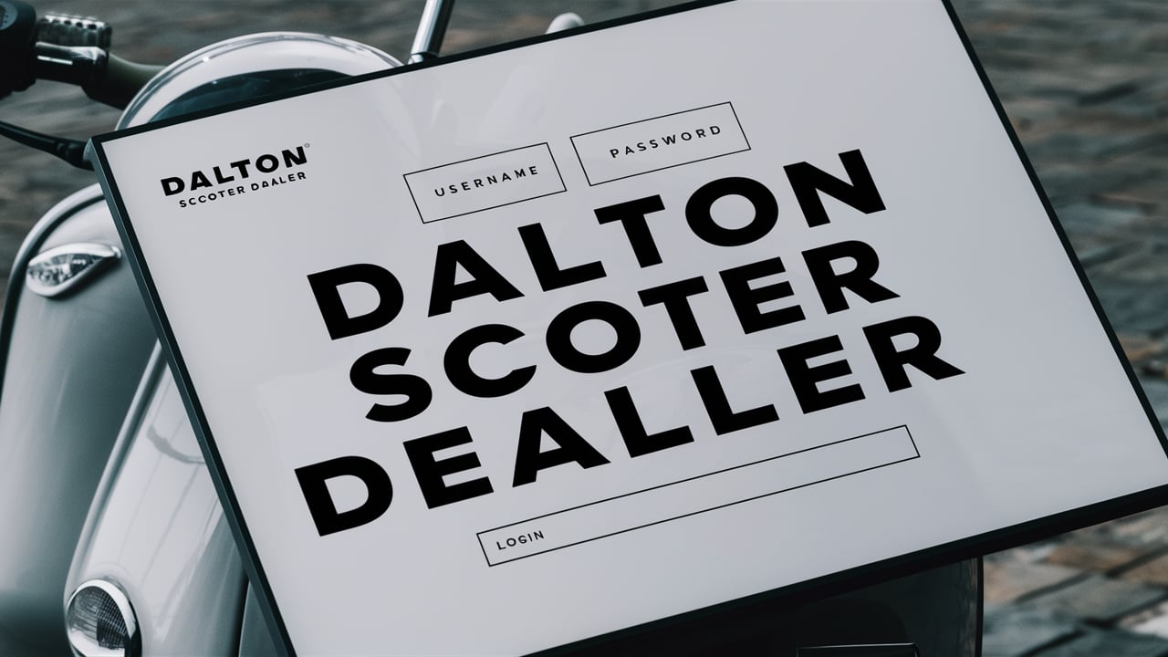 Dalton Scooter dealer login
