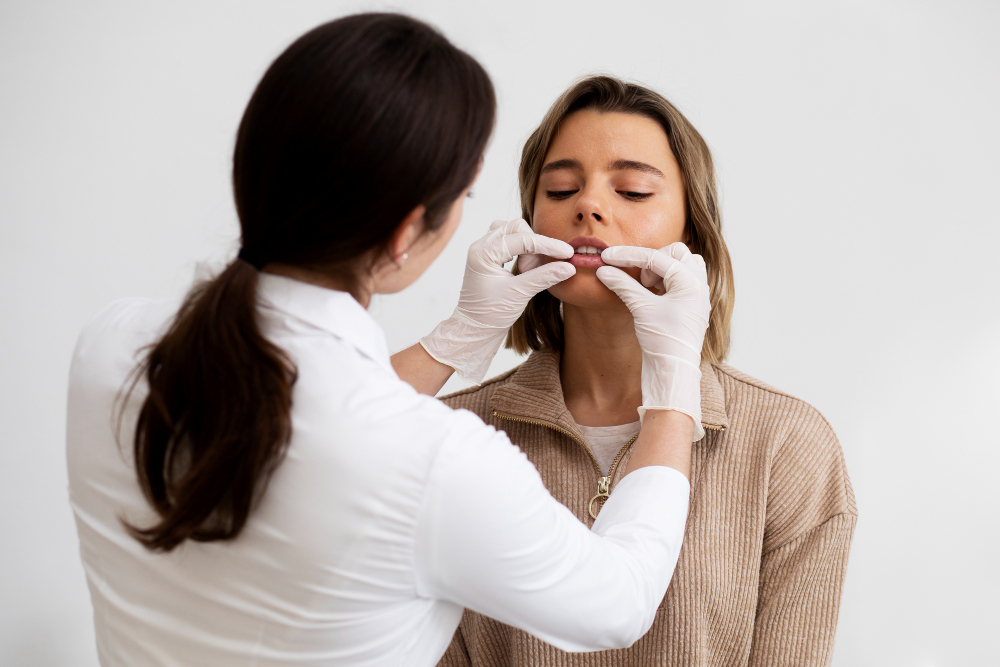 lip filler migration fix