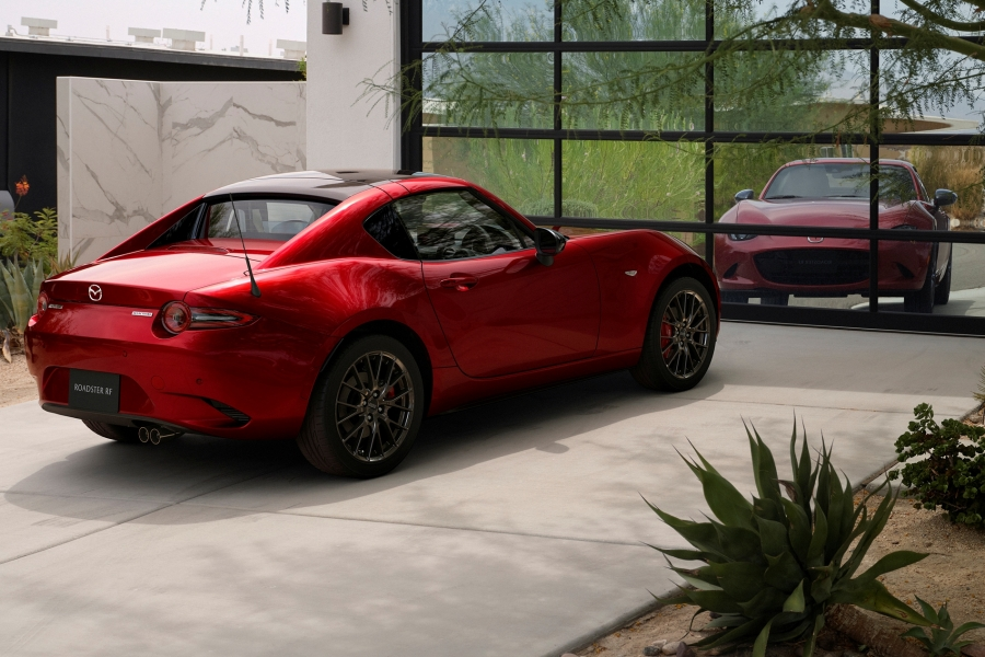 ดีไซน์ภายนอกรถยนต์ : Mazda MX-5 โฉม Minorchange ปี 2023