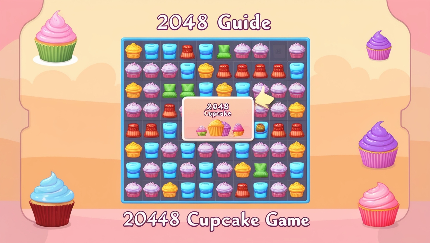 2048 Cupcake Game