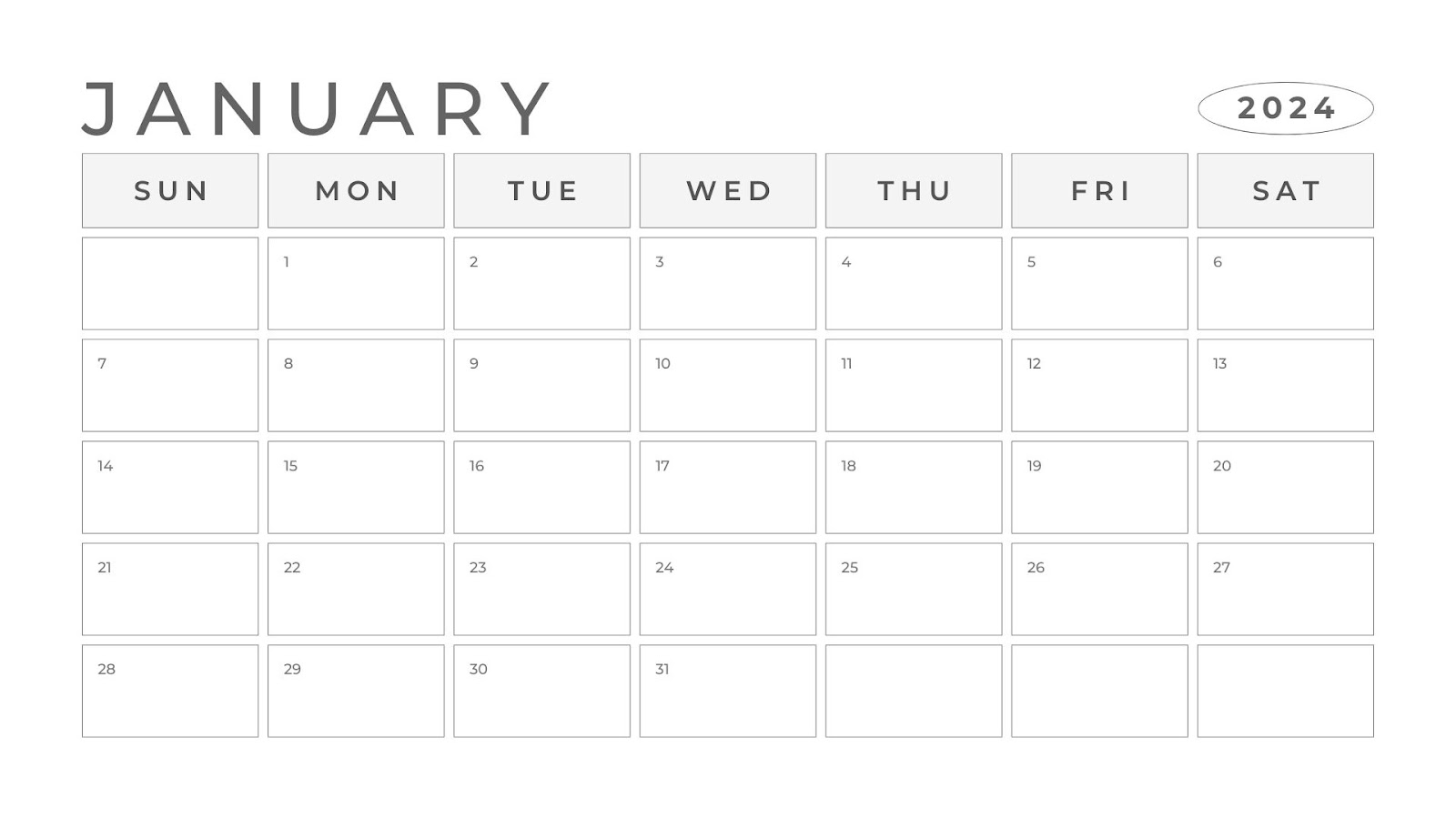 calendar to create on canva