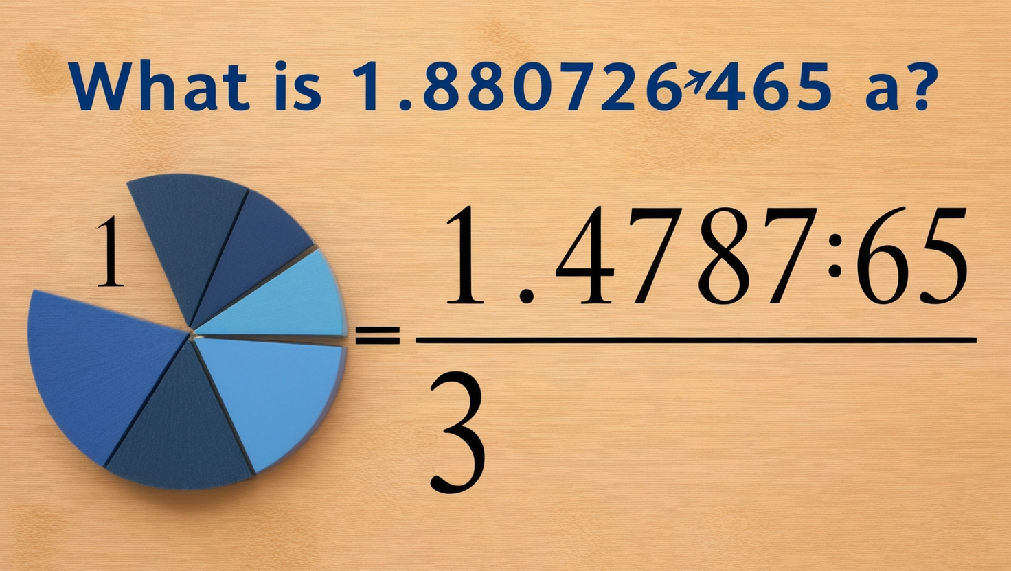 What is 1.880726465 as a Fraction