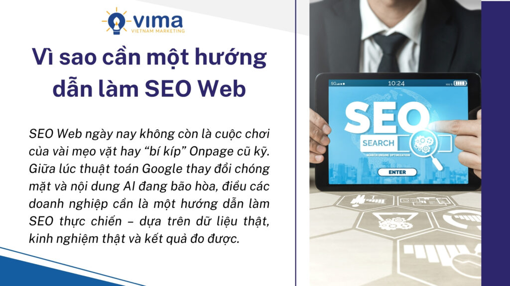 Hướng dẫn làm SEO Web thực chiến chuẩn 2026: Từ khóa lên top, không cần may mắn
