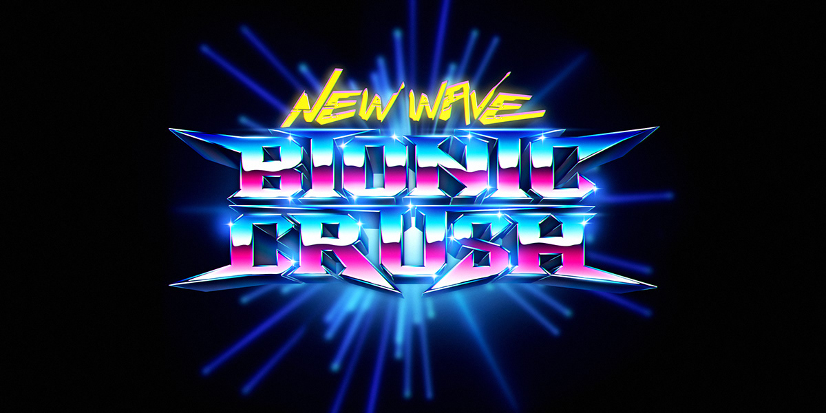 Image from the Synthwave 80s Logo Design Collection: Retro Meets Cyberpunk article on Abduzeedo